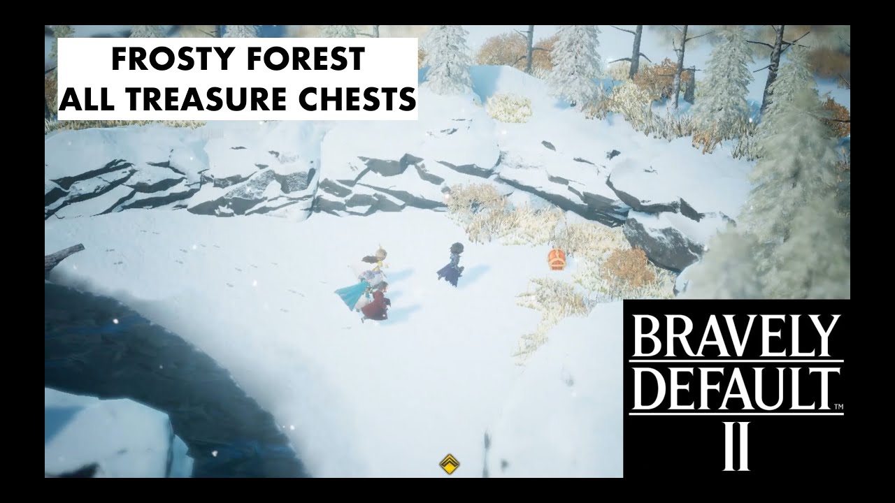 Bravely Default 2 Frosty Forest All Treasure Chests YouTube