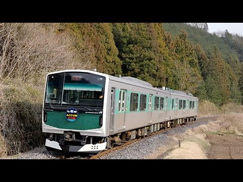 【鉄道愛】浅い春 烏山線アキュム、キハ40