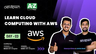 [LIVE] DAY 03 - Learn Cloud Computing with AWS | COMPLETE in 7 - Days