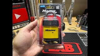 (275) MASTER LOCK 911 PICKED & GUTTED