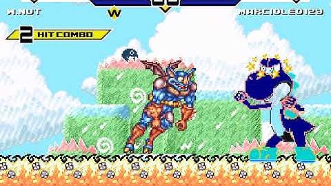 MUGEN: Blue Transparent Yoshi