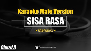 Sisa Rasa – Mahalini ✅ KARAOKE VERSION MALE LOWER KEY CHORD A