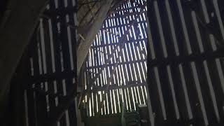 First bowstring truss I have ever seen in a barn.