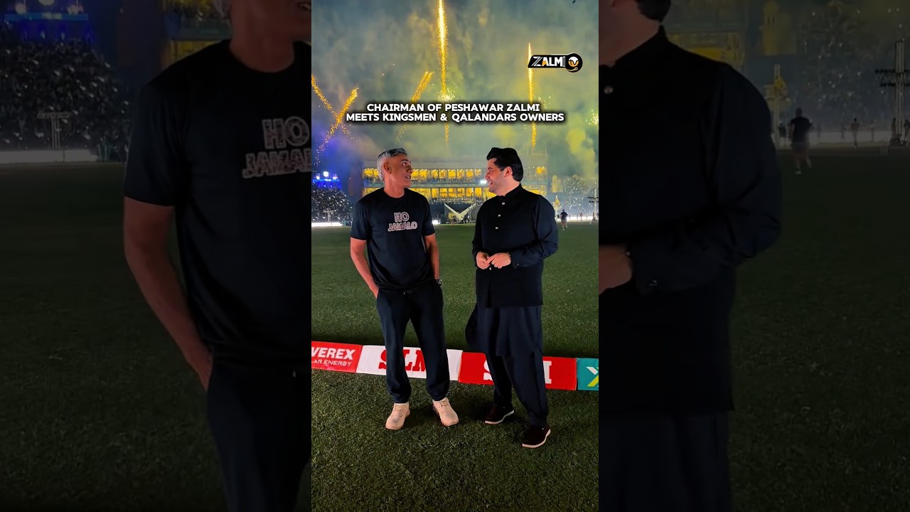 Chairman Peshawar Zalmi Meets Kingsmen & Qalandars Owners | Peshawar Zalmi vs Hyderabad Kingsmen
