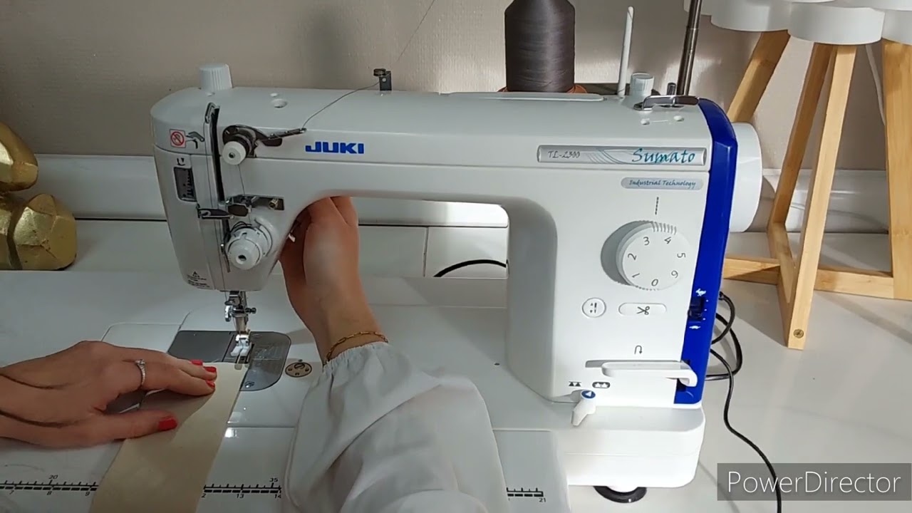 Utilisation de la machine à coudre semi-professionnel TL2300 Sumato de chez Juki