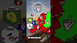 How does your count to three in the fingers? #europe #geography #mapping #memes