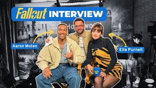 FALLOUT INTERVIEW - Ella Purnell & Aaron Moten