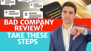 How to Handle Negative Company Reviews by Minc Law 77 views 6 months ago 6 minutes, 46 seconds