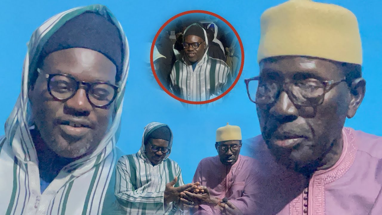 ‼️Serigne Moustapha sy al amine accueilli par le khalif serigne babacar thiam, machallah……