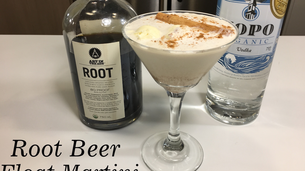 Root Beer Float Martini YouTube