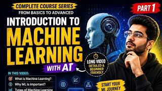 Part 1 of the Complete Machine Learning Course Series! 🚀