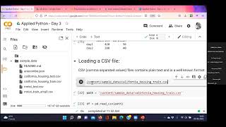 Applied Python-I