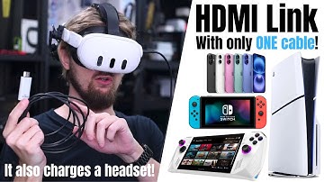 This new $17 cable is all you need for Quest HDMI Link. No capture card needed. 60fps, PD, YUY