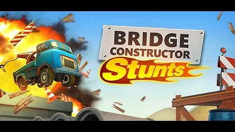Bridge Constructor Stunts Android gameplay (by Headup games)