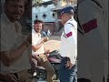 मोटरसाइकिल चलाते समय Phone पर बात बिल्कुल न करें ⚠️🏍️ #trafficrules #funny