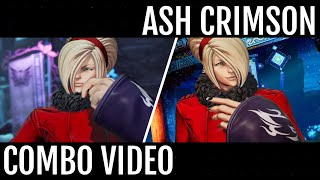 Kof XV || Ash Crimson || (Basic) Combo Video