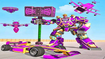 Multi Robot Car Game: Formula Car Robot Transform - Android Gameplay
