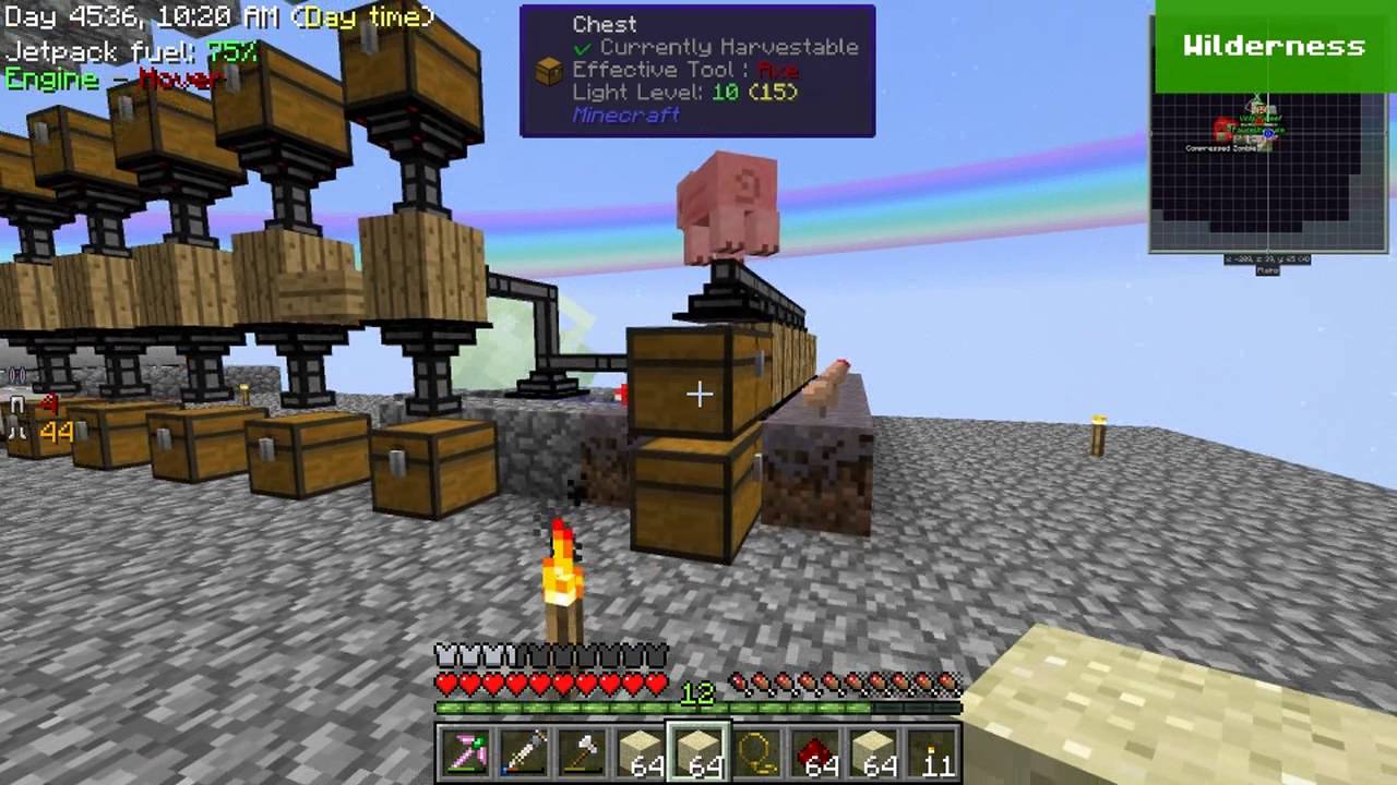 games people play Minecraft - Sky Factory #31: Into The Nether