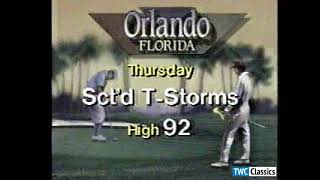 Weather Channel Business Travel Forecast - 1993