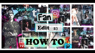 How To : make fan edits #3 for instagram/tumblr