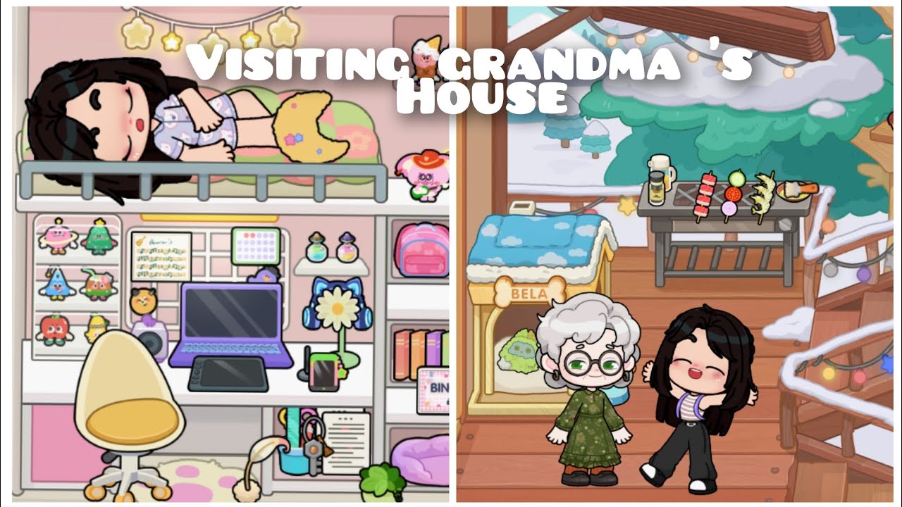 Visiting grandma's house🧓✨| game world