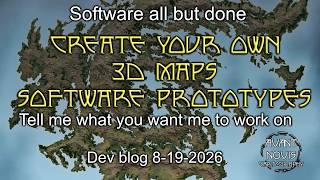 Dev blog 2. Create your own 3D maps prototypes. Let me know what you want.