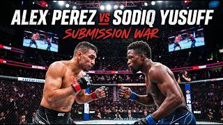 Alex Perez vs Sodiq Yusuff | Heavyweight Title Fight Armbar Submission Finish