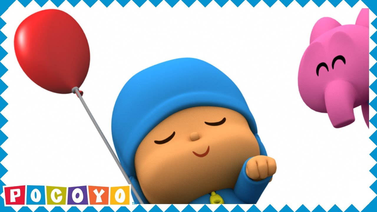 Pack X 2 Globo Con Forma De Pocoyo De 58 Cm