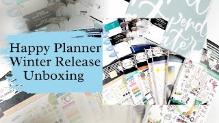 Happy Planner Winter Release| Unboxing