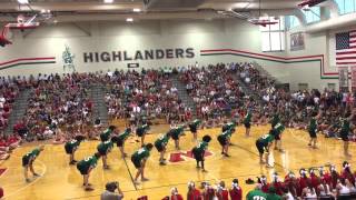 TWHS homecoming pep rally 2015