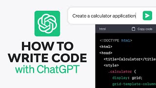 How To Write Code With Chatgpt