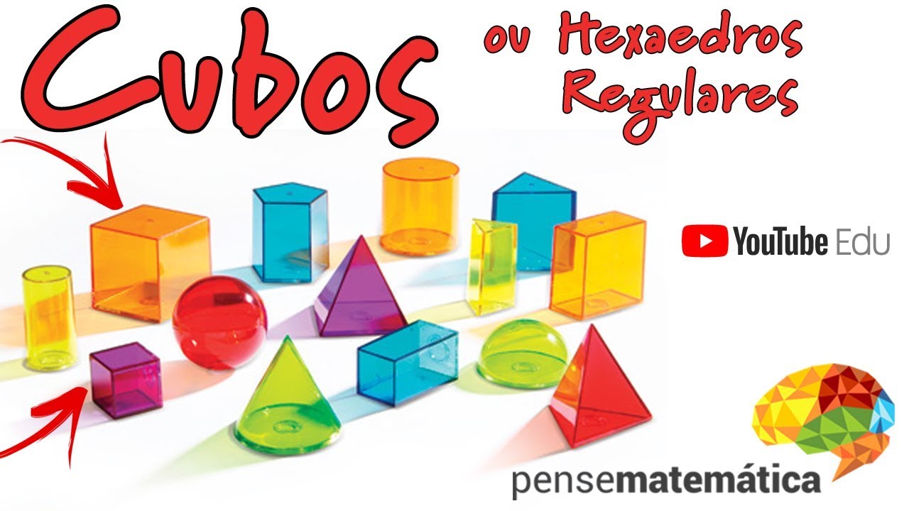 CUBOS + Geometria Espacial + Aula 03 - YouTube