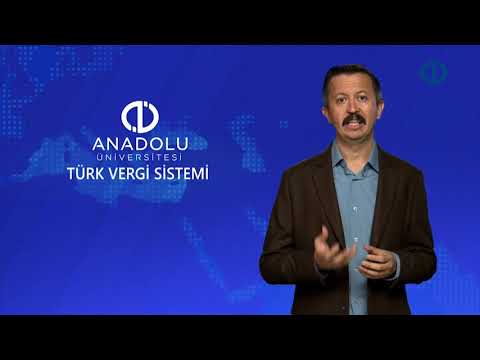 TÜRK VERGİ SİSTEMİ - Ünite 4  Konu Anlatımı 1