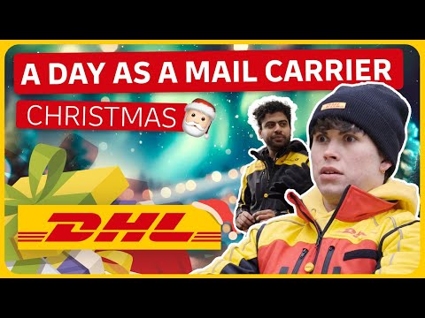 A day as a mail carrier DHL's Christmas Countdown DHL Peak Season Berlin