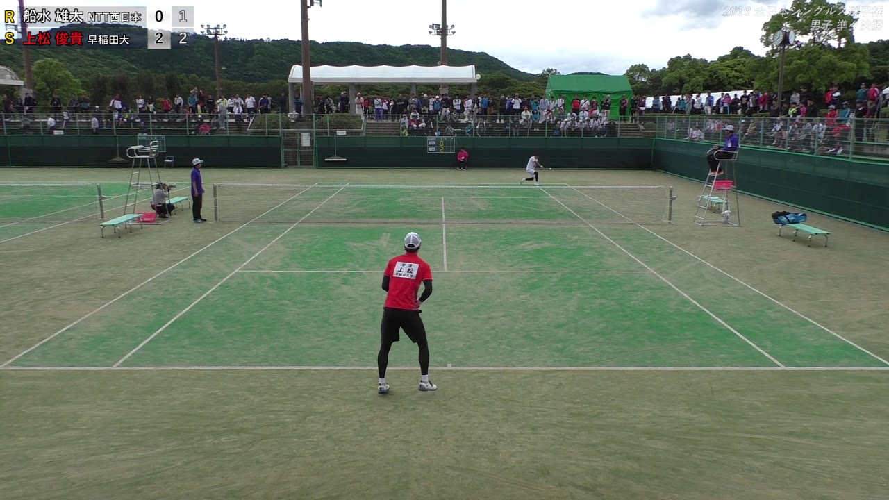 2019 全日本シングルスソフトテニス選手権 男子準々決勝3 Youtube