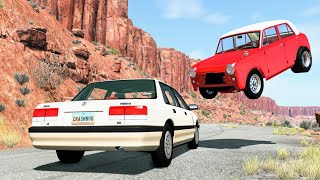 Highway and Roads Cars Crashes #25 BeamNG Drive