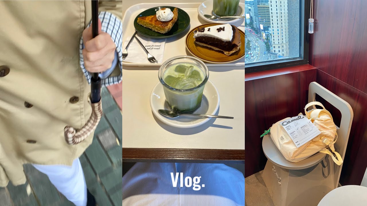 [vlog]서촌 나흐바 |  가을이케아에서 몽블랑| 제철나물과 통통한 오무샌드위치 | 중식코스 | Camel coffee에서 카멜말차| 밤리단길 | 새 이불 월동준비와 펌킨파이🫧