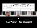 Oscar peterson jazz exercise 8 by silas palermo