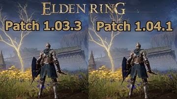 Elden Ring Patch 1.03 VS Patch 1.04 Benchmark | GTX 1070 + i5 10400f