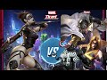 Intense Battle! Lady Bullseye instant kill / Marvel Duel