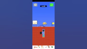 #draw bridge #game#level 77#tuff game #short