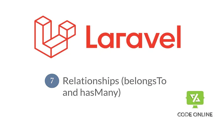 Laravel Reltionships (hasMany and belongsTo), Relationship between Product and Category