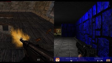 Wolfenstein RTCW 2001 Vs Wolfenstein 3D Wolfram Full HD