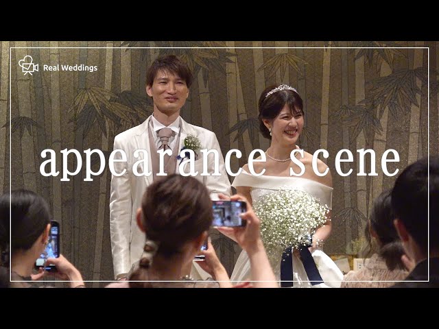 ＜新たな幸福の扉が開かれる瞬間。披露宴入場＞The Place of Tokyo【東京都】（披露宴入場）