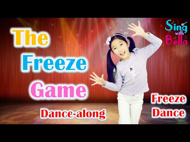 The Freeze Game Freeze Song with Lyrics and Actions, Freeze Dance for Kids