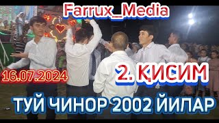 картинка: ТУЙ ЧИНОР  2 ҚИСИМ 2002 ЙИЛАР ДАХШАТ ТУЙ БУЛДИ 16.07.2024 @FarruxMedia