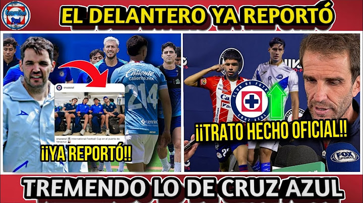 ✅¡TRATO HECHO! CRUZ AZUL HACE 2 MOVIMIENTOS l YA ESTA EL TERCER DELANTERO CELESTE EN EL EQUIPO