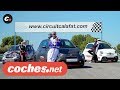 Abarth 595 Competizione vs 595 SC vs 500 Assetto Corse | Prueba Comparativa / Review | coches.net