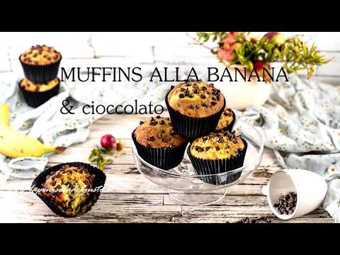 Video: Muffin Al Cioccolato Con Banane: Una Ricetta Passo Passo Con Foto