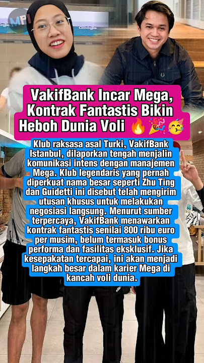 Terbaru Megawati Hangesti Didekati Klub Top Dunia, Tawaran Gede dari Turki #proliga #shorts #vleague